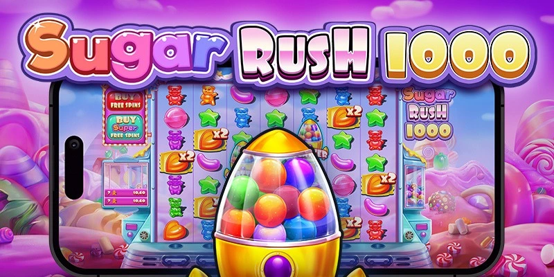 machine a sous Sugar Rush 1000